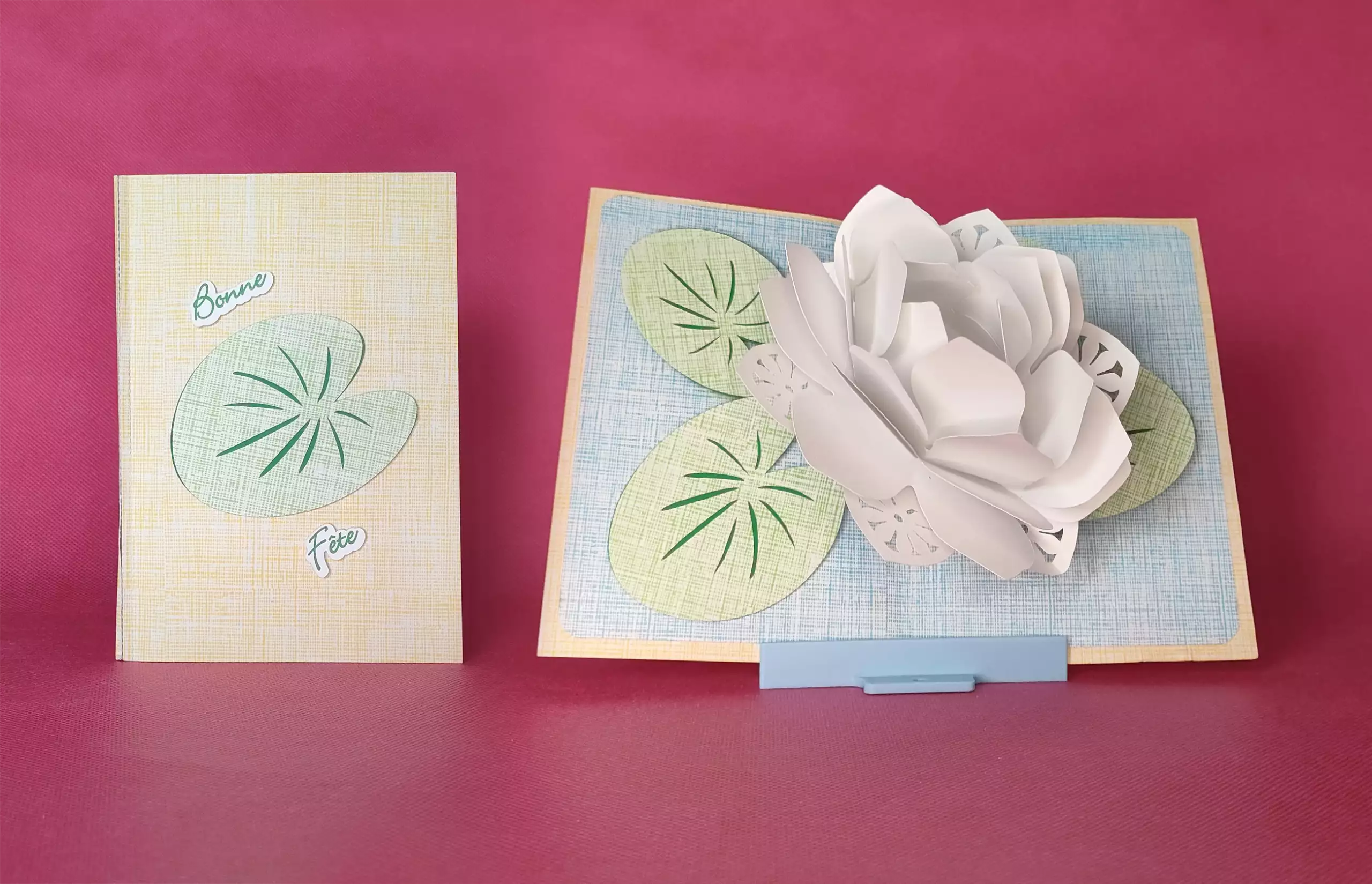 LAC-CARTE-POPUP-LAC-CARTE-POPUP-FLEURS-Lotus-R